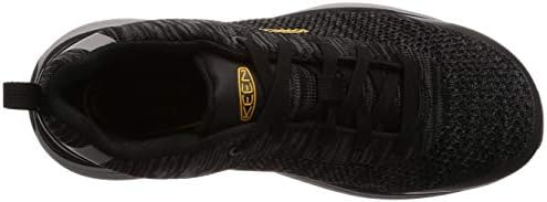 KEEN Utility Men's Sparta Low Alloy Toe Work Shoe, Black/Grey Flannel, 10.5 Wide US | Image 4