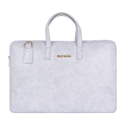 Image of Bagsy Malone Vegan Leather Unisex Laptop Bag-LB0014