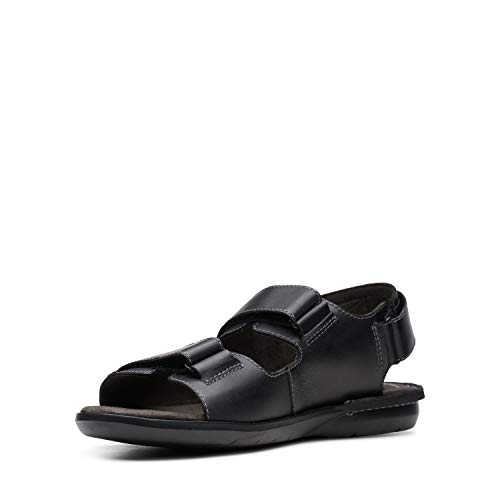 Image of Clarks Men's 26148456 Black Outdoor Sandals