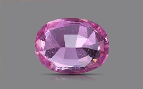 Saphir rose 7,25 carats pierre précieuse brute non traitée