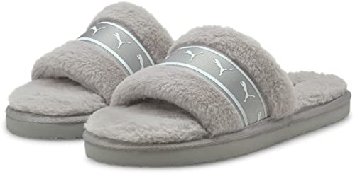 PUMA Womens Fluff Remix Slide Casual Sandals Casual - Grey2