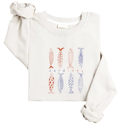 Sardines Sweatshirt Sardines Crewneck Tinned Fish Sweatshirt