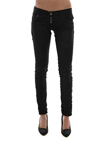 Please p68c Damen-Jeans schwarz Gr. Medium, Schwarz