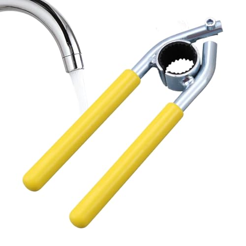 Mbiyhgta Herramienta de mano de la llave del aireador del grifo, kit de herramienta de eliminación de aireadores del grifo - Juego de llaves de desmontaje de transasación engrosadas | Adecuado para