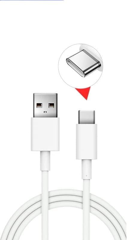 Image of Vivo 44W Original Flash Type C Charger Cable for Vivo V40 /V30 /V29 /V27 /V25 /V23e /V23 pro /V21 5G /Y200 /Iqoo 12 /Z9x /Neo 9 pro /Neo 7 pro /Z7 /Z7S /Z6 Lite /11 /Z6 44W /T1 /T2 /T3 /T3x, Mobile Support 44W, White