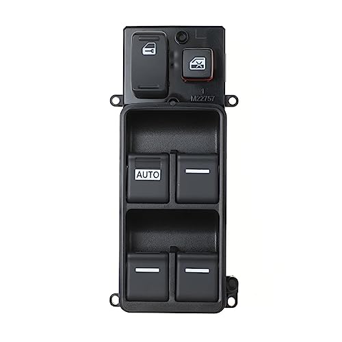 Interruptor ventana eléctrica Nuevo elevalunas eléctrico automático para interruptor de control para maestro compatible con para Honda para Accord 2003-2007 35750-SDA-H12 35750SDAH12 35750-SDA-M12 357