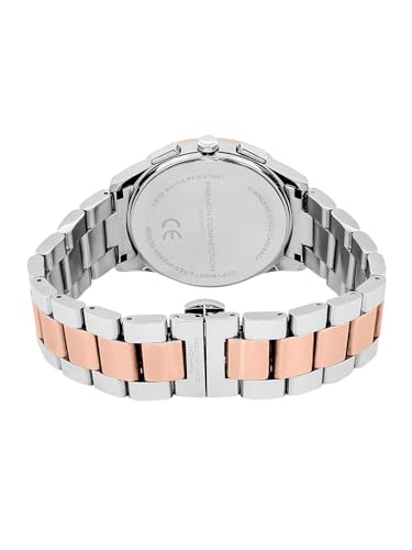 Image of French Connection Megachron | Chronograph Grey Dial | Two Tone Stainless Steel Strap | Watch for Men - FCD5RTM