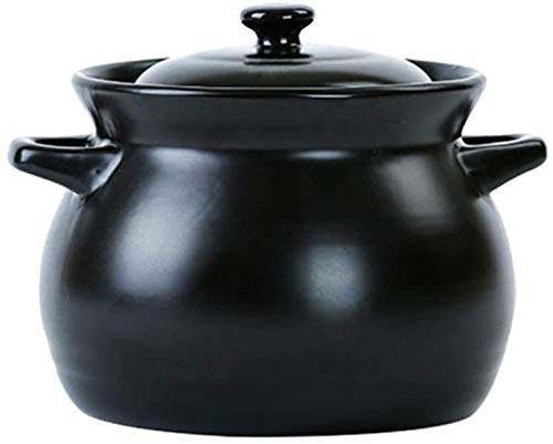 Cocotte en Terre Cuite de 4,3L pour Vos Plats Mijotés et Repas Conviviaux en Famille