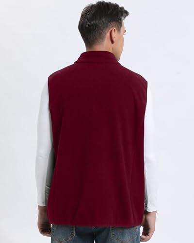 Argstar Men's Fleece Vest with 6 Pockets (S - 2XL, Available in Inner Pockets)3