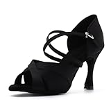 Occasion : Les chaussures conviennent à la salsa, à la danse sociale, à la danse de salon latine, au tango, à la valse, au mariage, à la danse moderne, à la danse de soirée.