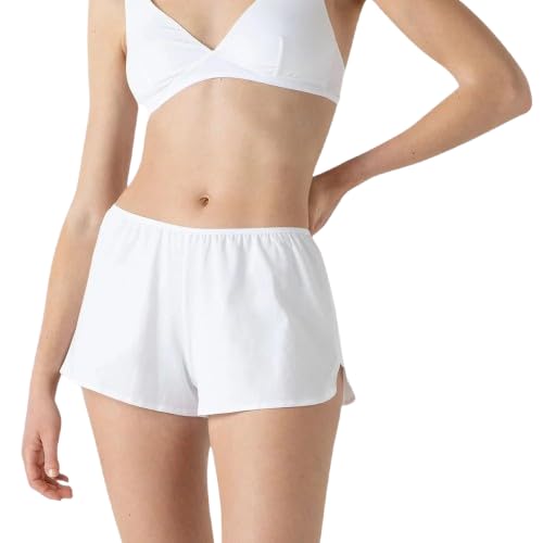White Organic Cotton French Knickers – Women’s Soft High-Waist Lingerie Shorts with Comfortable Breathable Fabric Special Occasions-image-14