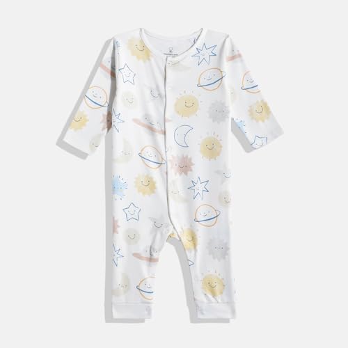 Image of Mothercare Sleepsuit Sleeveless Cotton Apple Print Pack of 5 Multicolour