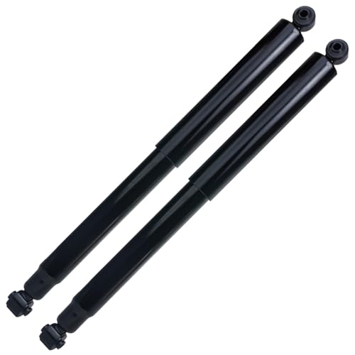 Image of Detroit Axle - 4WD Shock Absorbers for 1997-2004 Dodge Dakota 1998-2003 Durango Complete Shock Absorber Assembly 1999 2000 2001 2002 Front and Rear Replacement