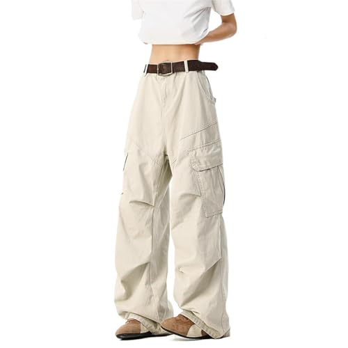 Men's Pants Spring Loose Wide-Leg Casual Workwear Japanese-Style Trouser for Men