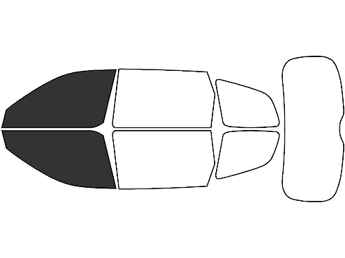 Rvinyl Window Tint Kit Compatible with Kia Telluride 2020-2024 - Front Precut Kit - 20%