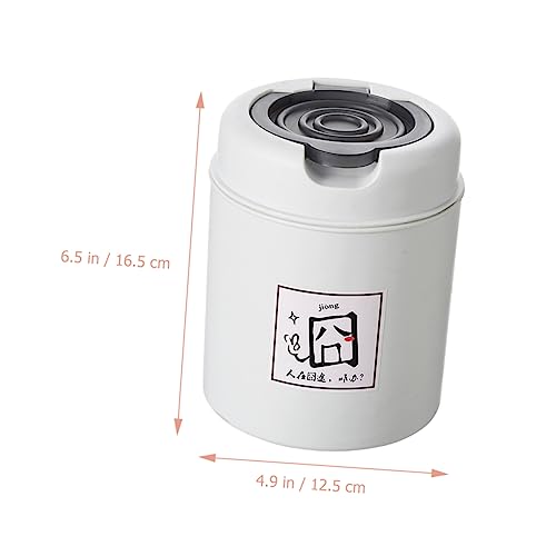 Basurero Mini de Mesa con Tapa Portátil Negro miniatura 7
