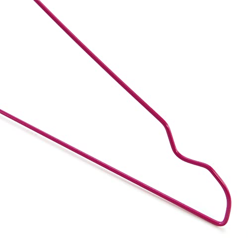 HANGERWORLD 50 Grucce Appendiabiti Rosa 40cm in