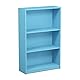 Furinno JAYA Einfaches Bücherregal, Hellblau, 24.13 x 62.23 x 102.36 cm
