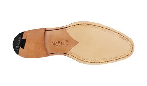 BARKER Hartley Men's Handmade Oxford Dress Shoes - Premium Calf Leather, Goodyear Welted, Hi-Shine Finish, Timeless Formal Style, Crafted in Northampton, England4