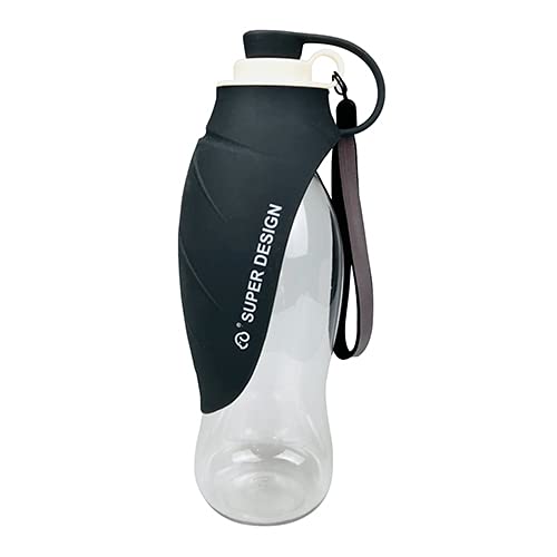 Botella De Agua Para Perros Alimentador de mascotas de gran capacidad con forma de agua con forma de agua Botella de agua de viaje al aire libre Luz de viaje y gato a prueba de fugas Dog Waterer Water