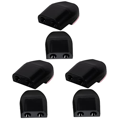 FAVOMOTO 6 Pcs Apito De Veado Alarmes De Carro De Duas Cores Apito Abs Preto