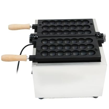 1500W Edelstahl Elektrisch Waffelbissen Bubble Waffle Maker Waffelmaschine Timer: 0~5 Min Kommerzielle Waffelkugelmaschine Aus Edelstahl 50~300℃ – Bild 8