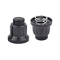 A.I.FORCE 2Pcs AAA Battery Igniter Caps, Ignitor Push Button with Springs and mounting Thread, Ignition Caps Replacement for Gas Fire Pit, BBQ, Grill, Barbecue Spark Generator