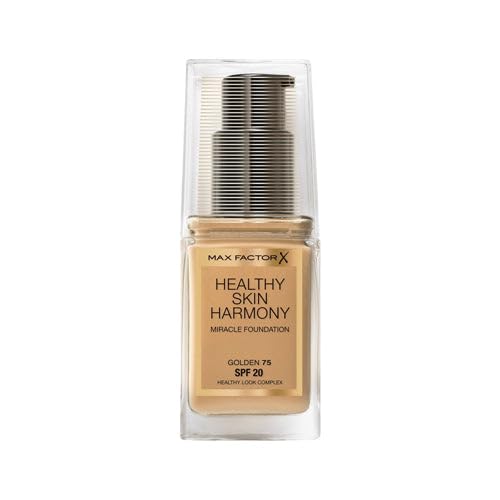 3 x Max Factor Healthy Skin Harmony Miracle Foundation - 75 Golden