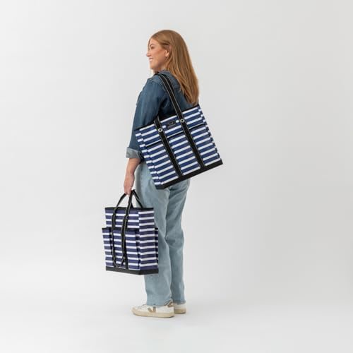 SCOUT Rocket Pocket Tote - Multi-Pocket Travel, Nurse, Teacher, Mom Tote, 7 Pockets Total, Two Sets of Straps, Folds Flat