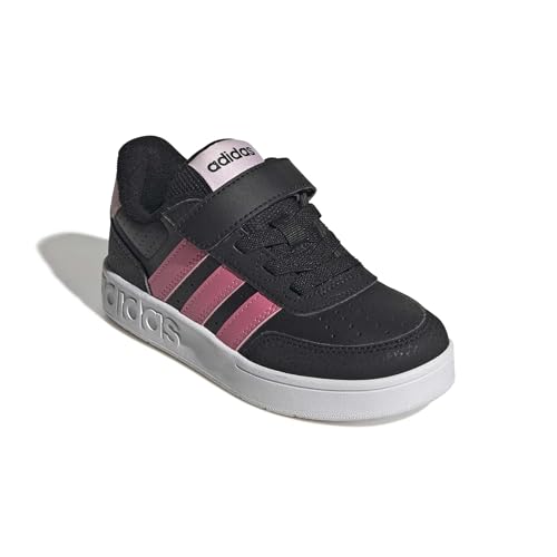 Chaussures adidas Breakbase enfant taille 35 noir et rose - 3