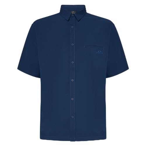 Chemise recyclée Oakley homme bleu L idéale pour le bureau