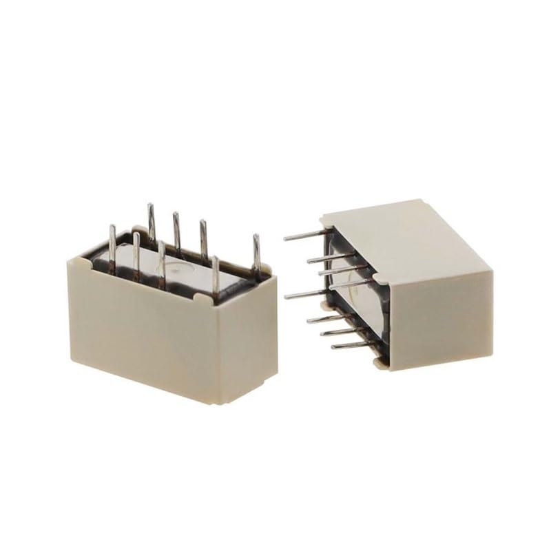 POWTAXBJGD 10PCS G6S-2-5VDC G6S-2-12VDC G6S-2-24VDC DC 5V 12V 24V Relay(10PCS G6S-2-12VDC)