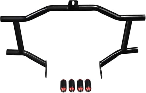 Pare-Chocs de Moto Rouge pour Sillonner les Routes en Touring