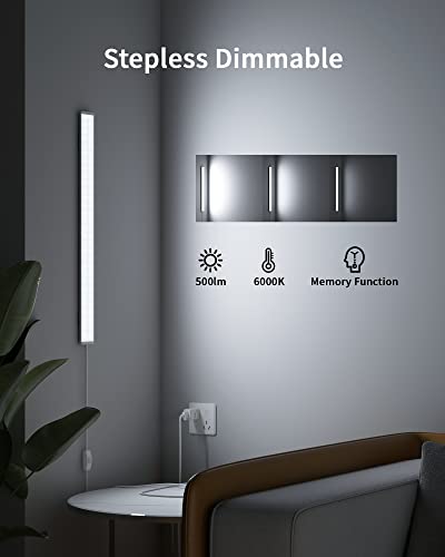 Image of ASOKO Under Cabinet LED Light Strip 16 inch Dimmable Kitchen Lamp