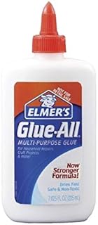 Elmer's Glue-All Multi-Purpose Glue, 7.625 Ounces, White (E1324) - 2 Pack