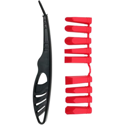 Raspador para removedor de calafateo - Herramienta de sellado de lechada 9 en 1, ABS 22,3 x 3 cm | Rascador de calafateo de madera de vidrio de ventana de baño de cocina multifuncional po