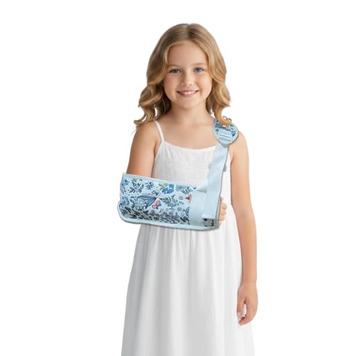 GZFQJJ Arm Sling for Kids Post-Surgery Recovery Adjustable Comfortable Shoulder Support Fits Both