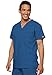 Dickies Men's EDS Signature V-Neck Scrub Top, Royal, X-Large