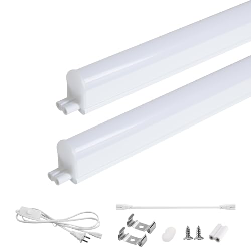 2{ LEDu XCb`t ̌^ x[XCg 40w` d18W 3600LM T5 AC85-265V 15{A ᔭM `cLȂ Ɩ X V[X C Ɩ mCY ᔭM Ԑ Ɩ 5000K