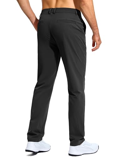 Image of G Gradual Mens Golf Pants Stretch Dress Casual Pants 30 inch /32 inch /34 inch Lightweight Work Travel Slacks for Men with 4 Pockets
