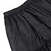 Zhitunemi Women Lace Mini Skirt: Low Rise Pleated Ruffle Short Skirts for LARP Cosplay, Masquerade & Themed Events Aged 20-30 Black-XS