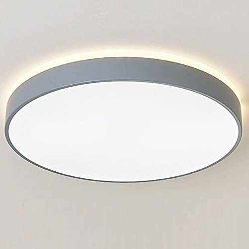 Plafonnier LED 36W bleu 3 températures de couleur éclairage plafond salon