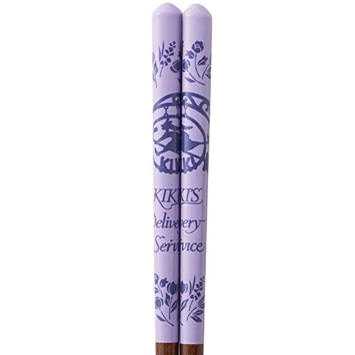 Kiki's Delivery Service Wooden Chopsticks (Purple) - Authentic Japanese Design