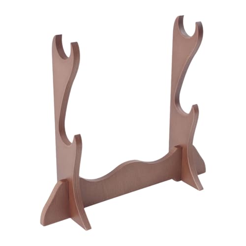 Garende Flute Display Stand for Desktop, Two-Tier Flute Holder for Bamboo Instruments