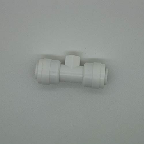 10pcs 1/4'' Tube OD Slip Lock (Quick Connector) 10/24 UNC Misting Nozzle Tees Fittings Add 2pcs End (0.2mm)