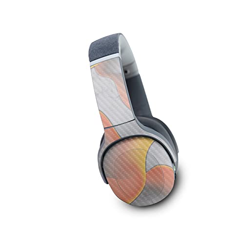 Image of MightySkins Carbon Fiber Skin Compatible with Skullcandy Crusher Evo Wireless - Marble Magma | Protective, Durable Textured Carbon Fiber Finish | Easy to Apply | Made in The USA
