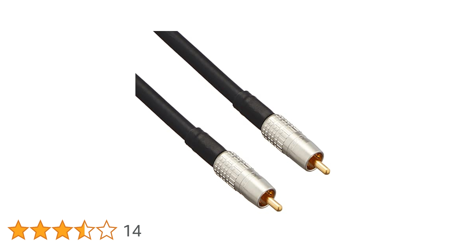 AET 同軸デジタルケーブル EVO-75DR 0.8 AET - EVO-75DR/0.8m（1本）（両端RCA）75Ω高精度同軸デジタル