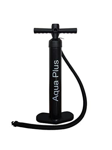 Aqua Plus High-Pressure Inflatable SUP Pump (Black, 63cm)