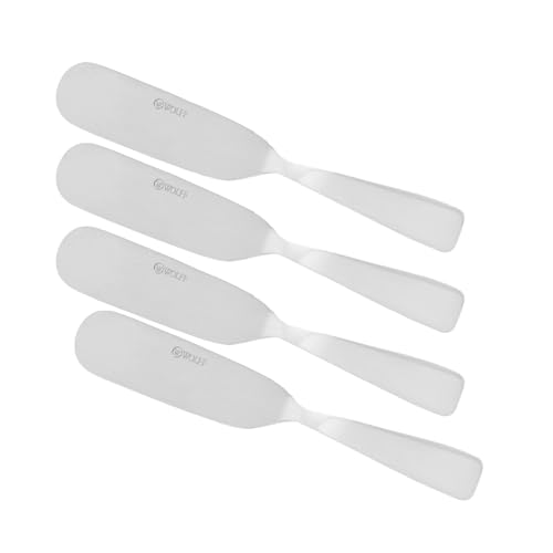 Conjunto 4 Espátulas de Aço Inox - Wolff