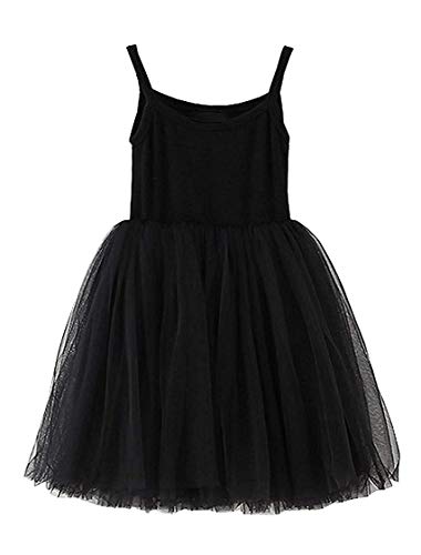 BTGIXSF Baby Girls Tutu Dress Toddler Sleeveless Tulle Dress Princess Infant Party Dresses 1580 Black 1T BTGIXSF Baby Girls Tutu Dress Toddler Sleeveless Tulle Dress Princess Infant Party Dresses 1580 Black 1T